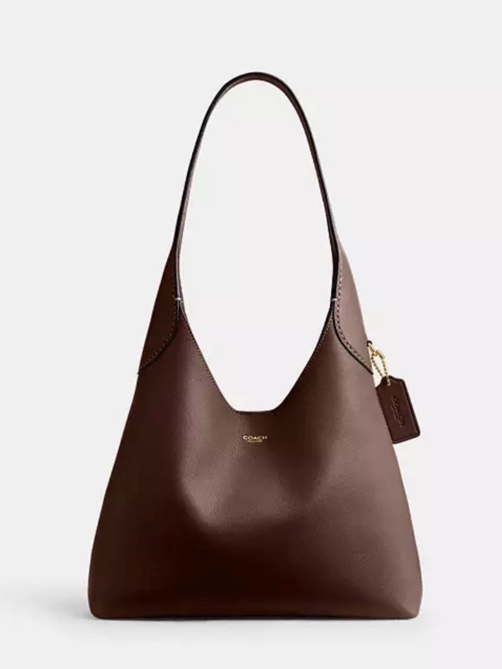 Coach Brooklyn Shoulder Bag 28 in Brass Maple